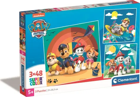 Clementoni PUZZLE Paw Patrol / 3x48 Teile / ab 5 Jahren