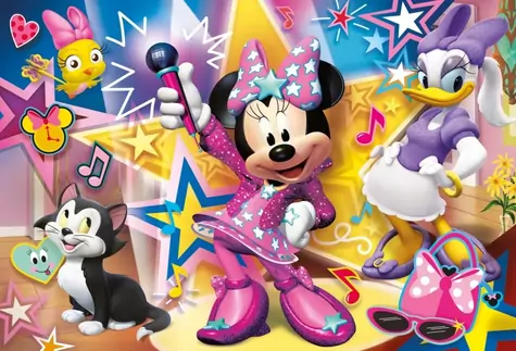 Clementoni PUZZLE Minnie Mouse MAXI / 60 Teile / ab 4 Jahren
