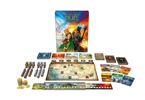 Asmodee Der Herr der Ringe: Das Duell um Mittelerde / Spieldauer: 30 Minuten / Spielerzahl: 2 / ab 10 Jahren