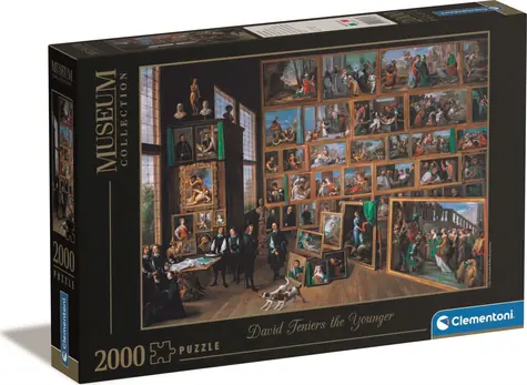 Clementoni PUZZLE Museum Collection: Erzherzog Leopold Wilhelm in seiner Gemäldegalerie in Brüssel / 2000 Teile / ab 15 l