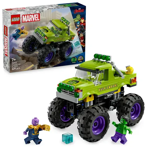 LEGO® MARVEL 76312 Hulk Truck vs. Thanos / Anzahl der Teile: 229 / ab 7 Jahren