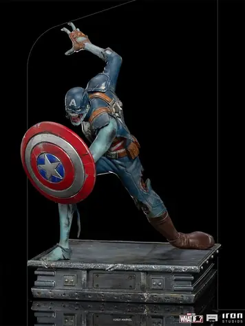 Iron Studios Zombie Captain America - Was wäre wenn…? - Kunstmaßstab 1/10