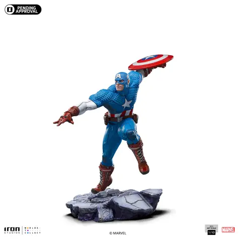 Iron Studios Captain America - BDS Art Maßstab 1/10