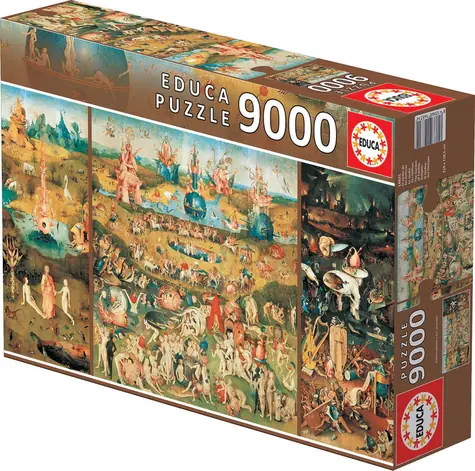 Educa Puzzle Garten der Lüste / 9000 Teile / ab 14 Jahren