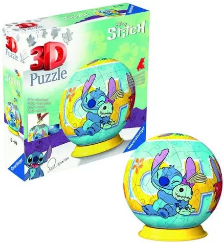 Ravensburger Puzzle-Ball Disney: Stitch / 72 Teile / ab 6 Jahren