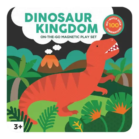 Petit Collage Magnetisches Spielset - Dinosaurier / ab 3 Jahren