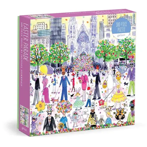 Galison Puzzle Michael Storrings Osterparade 500 Teile / ab 8 Jahren