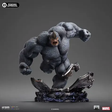 Iron Studios Rhino - Spider-Man Vs. Schurken Diorama - BDS Art Maßstab 1/10
