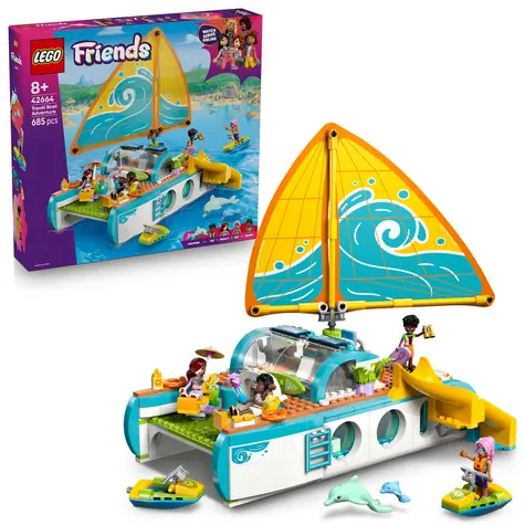 LEGO® Friends 42664 Yacht-Abenteuer / Anzahl der Teile: 685 / ab 8 Jahren