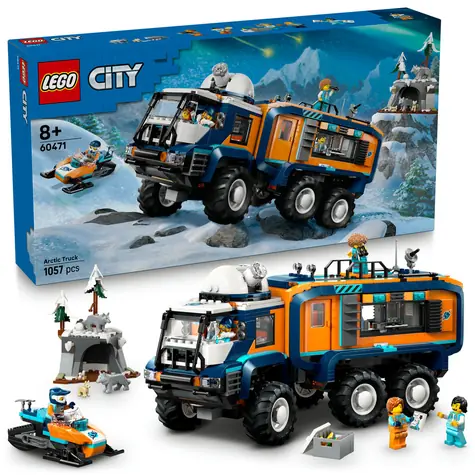 LEGO® City 60471 Arktisforscher-Labor-Truck / Teileanzahl: 1064 / ab 8 Jahren