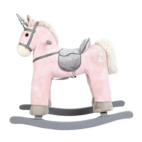 Bino Schaukeltier Einhorn Pink / ab 3 Jahren