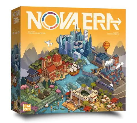 Asmodee Nova Era / Spieldauer: 60 Minuten / Spieleranzahl: 2-4 / ab 12 Jahren