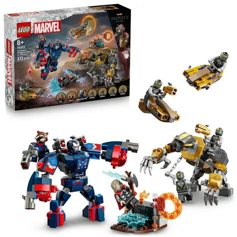 LEGO® MARVEL 76322 Avengers: Endgame Thor vs. Chitauri / Anzahl der Teile: 373 / ab 8 Jahren