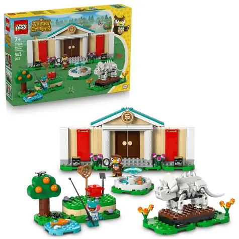 LEGO® Animal Crossing™ 77056 Blathers und seine Museumssammlung / Anzahl Teile: 543 / ab 7 Jahren