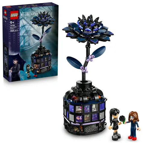 LEGO® Wednesday 76784 Schwarze Dahlie / Anzahl Teile: 358 / ab 9 Jahren