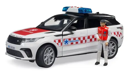 Bruder Range Rover Velar Krankenwagen mit Fahrer / ab 4 Jahren