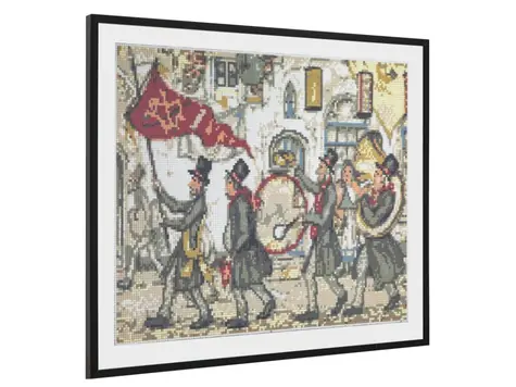 GRAFIX Diamond Painting Fanfare / 50x40 cm 