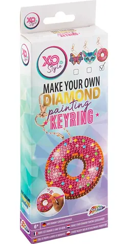 GRAFIX Diamond Painting Anhänger Donut / ab 6 Jahren