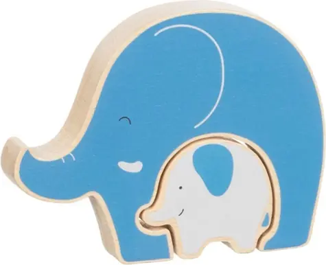 GOKI Babypuzzle Elefant / ab 12 Monaten 