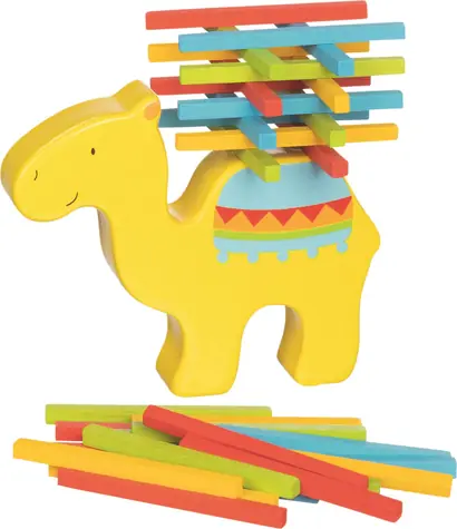 GOKI Balancespiel Camel farbig / ab 5 Jahren