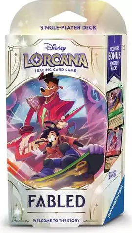 Disney Lorcan: Fabled - Emerald & Ruby Starter Deck (Powerline & Max) / ab 8 Jahren