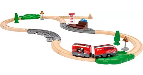Brio Eisenbahnset mit Rückziehzug