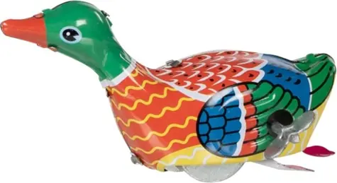 GOKI Aufzieh-Ente aus Metall / ab 3 Jahren