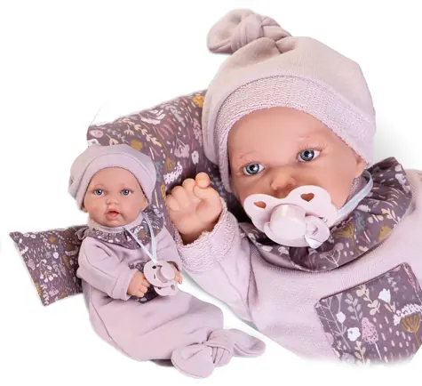 Antonio Juan 12440 PETIT - realistische Puppe mit weichem Stoffkörper - 27 cm / ab 2 Jahren