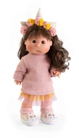 Antonio Juan 23102 Iris - Fantasiepuppe mit vollem Vinylkörper - 38 cm / ab 3 Jahren