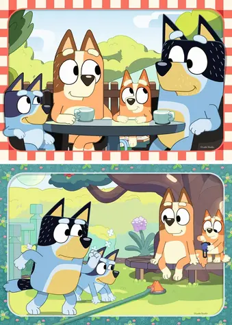 Ravensburger Bluey beim Picknick 2x12 Teile
