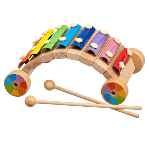 Lucy & Leo Regenbogen-Xylophon-Musikinstrument / ab 3 Jahren
