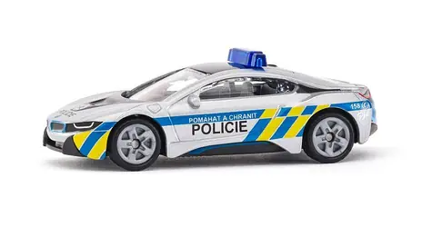 Siku Tschechisch Version - Police BMW i8 LCI
