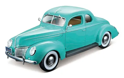 Maisto - 1939 Ford Deluxe Coupe, grün, 1:18