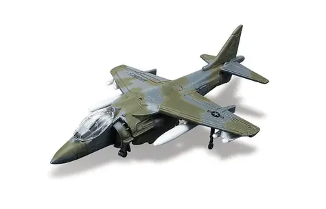 Maisto - Fresh Metal Tailwinds - Flugzeug, AV-8B Harrier II, dunkelgrau, Blister