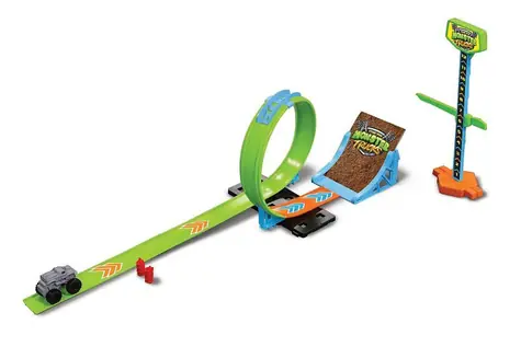 Maisto - Cyber Racers-Set, Spielset - Micro Monster Truck Show