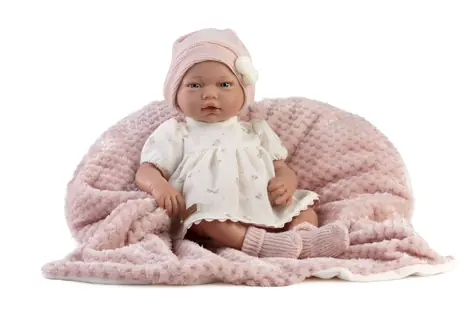 Guca 893 NORMA - realistische Babypuppe mit weichem Stoffkörper - 38 cm / ab 3 Jahren