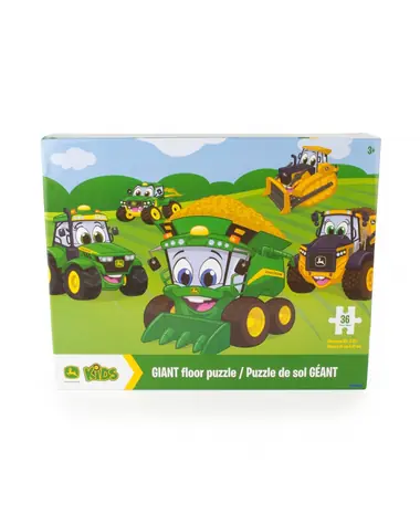 John Deere Kids - Großes Bodenpuzzle / 36 Teile / 91 x 61 cm / ab 3 Jahren