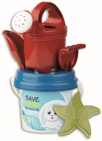 Androni RECYCLING Ocean Sand Set mit Teekanne klein / ab 12 Monaten