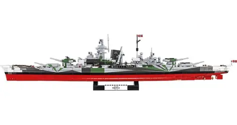 Cobi 4839 II WW Schlachtschiff Tirpitz / 2810 Würfel / 1:300 / ab 10 Jahren