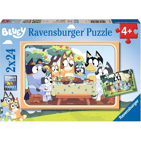 Ravensburger Bluey / 2x24 Teile / ab 4 Jahren