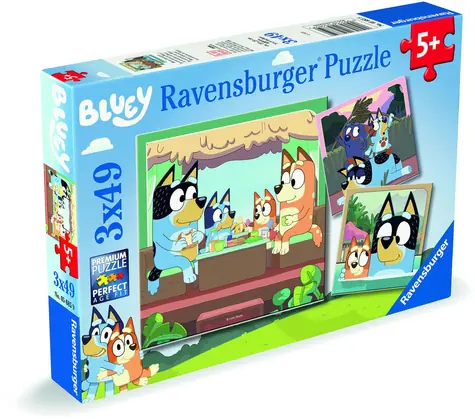 Ravensburger Bluey / 3x49 Teile / ab 5 Jahren