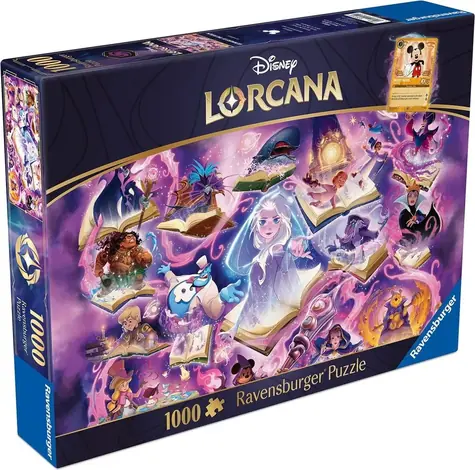 Ravensburger Disney Lorcana - Glimmers of the Realm: Amethyst / 1000 Teile / ab 14 Jahren