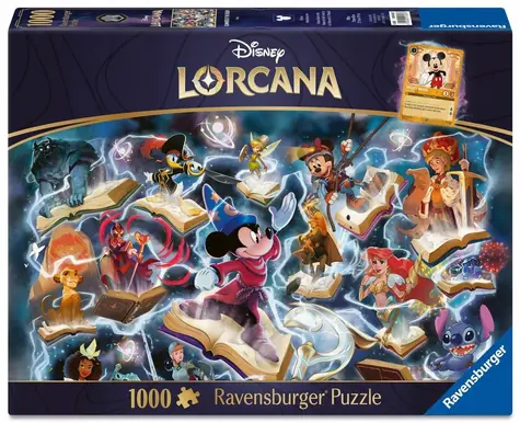Ravensburger Disney Lorcana - Glimmers of the Realm: Stahl / 1000 Teile / ab 14 Jahren