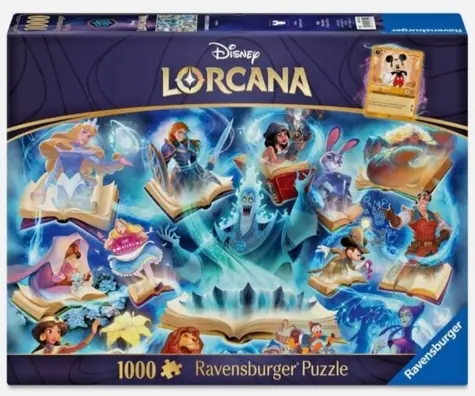 Ravensburger Disney Lorcana - Glimmers of the Realm: Saphir / 1000 Teile / ab 14 Jahren