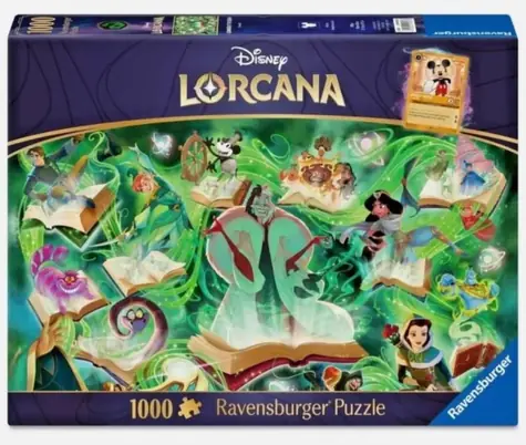 Ravensburger Disney Lorcana - Glimmers of the Realm: Smaragd / 1000 Teile / ab 14 Jahren
