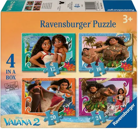 Ravensburger Disney: Vaiana 2 / 4in1 / ab 3 Jahren