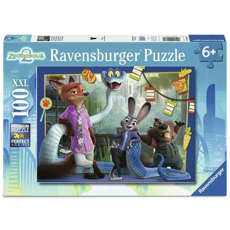 Ravensburger Zootropolis: Tierstadt / 100 Teile / ab 6 Jahren