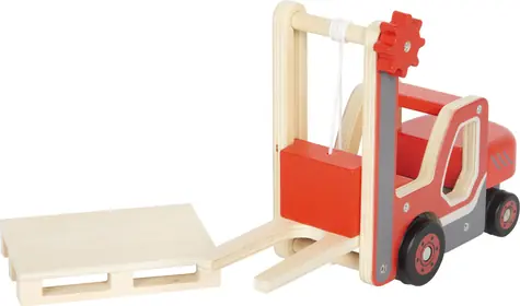 Small Foot Holzgabelstapler mit Palette / ab 2 Jahren