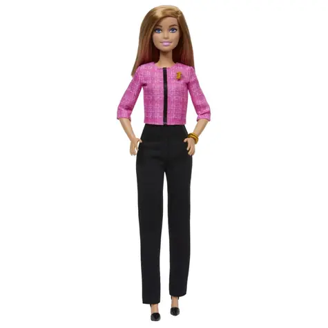 Mattel Barbie Future Leader - Brünette im Hosenanzug / ab 3 Jahren