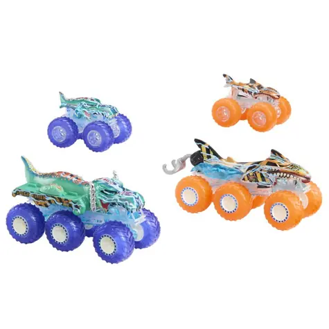 Mattel Hot Wheels Monster Trucks Power Smashers Traktor und LKW / ab 3 Jahren